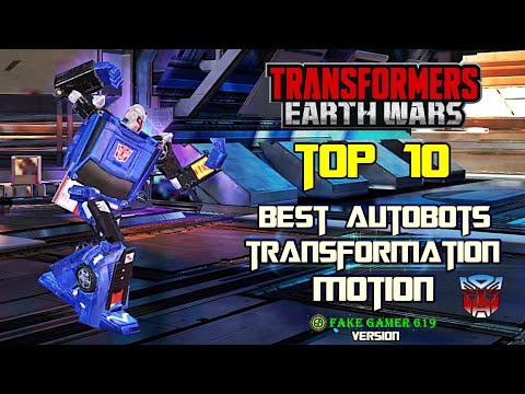TOP 10 BEST AUTOBOT TRANSFORMATION MOTION - TRANSFORMERS