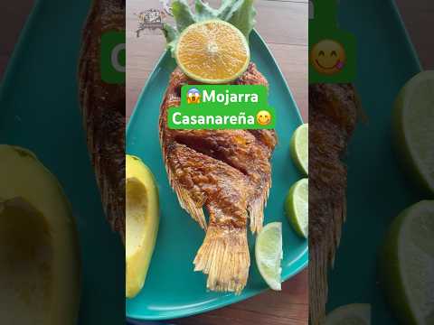😱Mojarra Casanareña😋🐠#mojarra #frito #fishing #viral #villanueva
