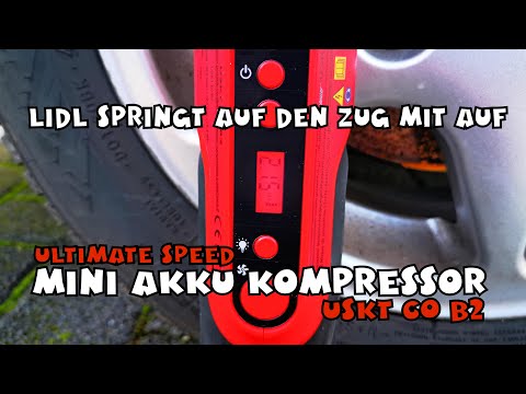 ULTIMATE SPEED® Akku Kompressor tragbar SKT 60 B2