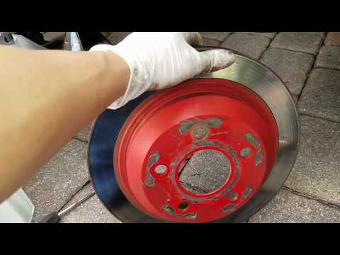 Rear brake change on a 1997 to 2002 Camaro 4th gen F body