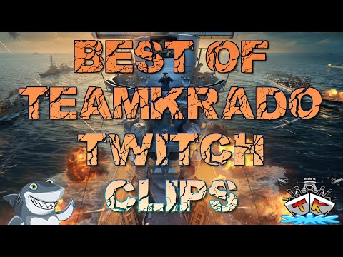 Best of Teamkrado #045 "Funny Moments" "World of Warships Twitch Clips"