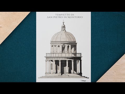 Como fiz essa ilustração | Tempietto di San Pietro in Montorio #drawing #artwork