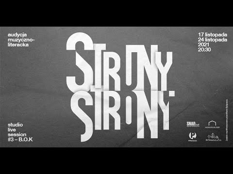 Struny/Strony 3 | studio live session #3 | BISZ - B.O.K - 1/2 "Ballady, Hymny, Hity"