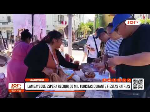Lambayeque: esperan recuperar 50 mil turistas durante Fiestas Patrias