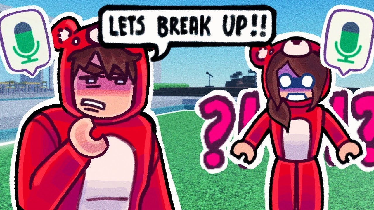 BREAKING UP With STRANGERS on Roblox Voice Chat... (again)