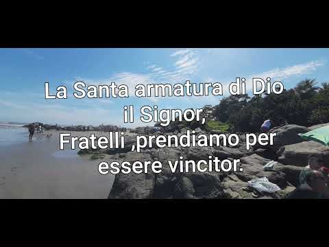 280-ITALIANO -De Deus armadura , irmã Odete e irmã Gilse#ccb #louvor