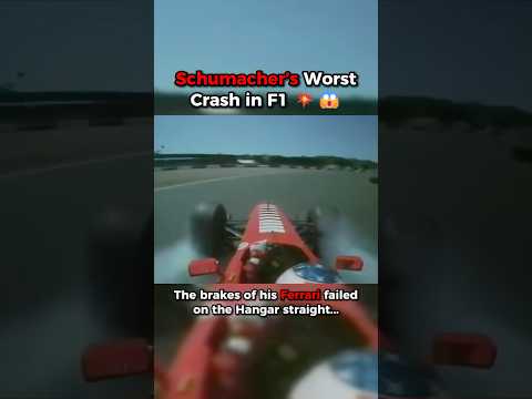 Schumacher’s Worst Crash in F1