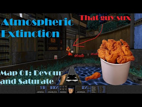 Doom 2: Atmospheric Extinction by Velvetic - Map 01: Devour and Saturate - UV MAX 1st try