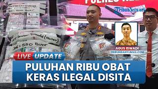 Polres Kebumen Sita 76 Ribu Butir Obat Keras Ilegal, Tiga Pengedar Ditangkap