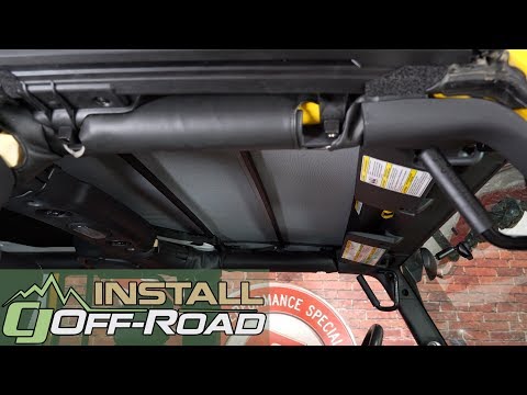 Giving the Jeep Wrangler JK Hard Top that open air feeling: Bestop Diamond Sunrider Install 07-2018