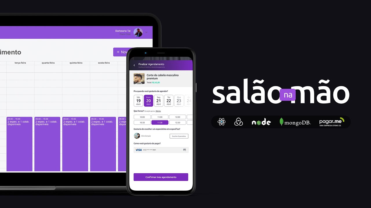 [SALÃO NA MÃO] #01 - Construindo a Interface & Modelo de Dados
