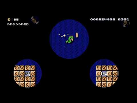 Eric's Super Mario Maker 2 Levels: Frog in the Dark