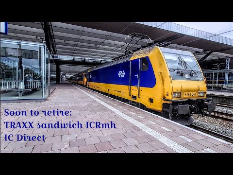 The classic NSi IC Direct (And a VIRM) departs Rotterdam Centraal! - Departure -