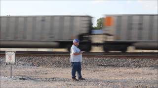 preview picture of video 'Quiet zone coming to Caldwell, TX but not quite yet - 7.27.2014'