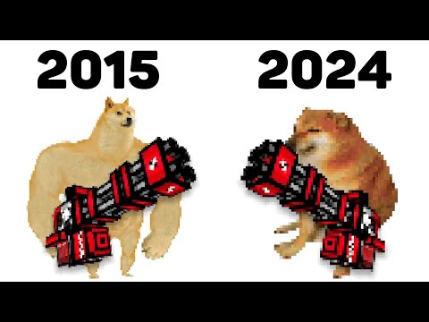 Peacemaker 2015 vs 2024 Pixel Gun 3D