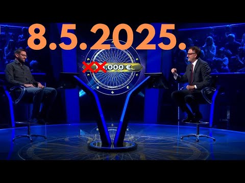 Tko želi biti milijunaš - 8.5.2025. - Veliki respekt za hrabrost!