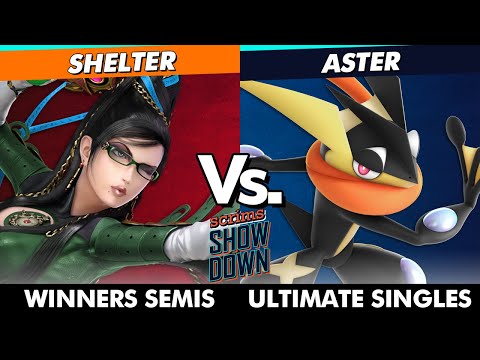 Scrims Showdown 60 Winners Semis - Shelter (Bayonetta) Vs. Aster (Greninja) SSBU Ultimate Tournament