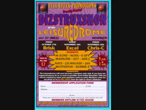 Dizstruxshon (Howden)  DJ Excel  Mc J D Walker  10.11.95 Side A