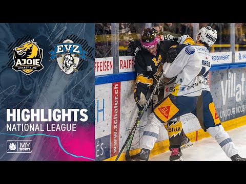 Ajoie vs. Zug 0:2 – Highlights National League