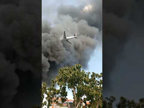 Eroplano na ata yung pumutok ah #PAL #sunog #viral #trending