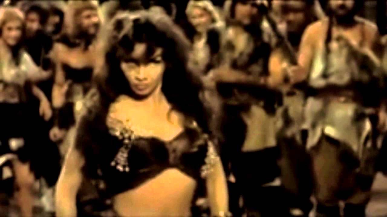 Chelo Alonso's dances in "Goliath and the Barbarians" [1959] wmv hd