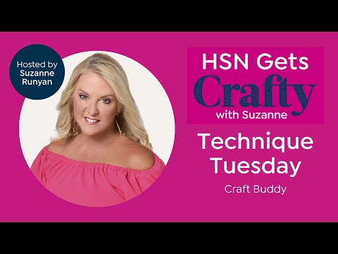 HSN Gets Crafty with Suzanne - Technique Tuesday