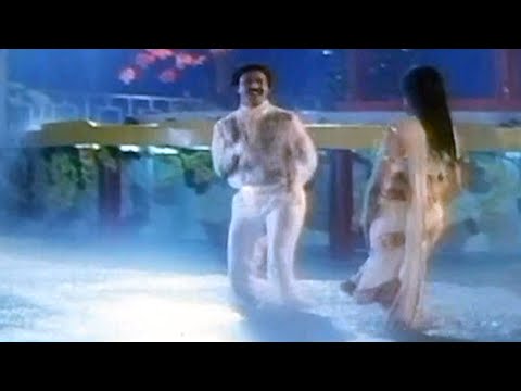 Balakrishna, Divya Bharathi Superhit Rain Song | Dharma Kshetram Movie Songs | Telugu Movie Songs