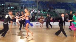 Mistrzostwa Polski Elbląg 2014 14-15 Latin 1/4 Jive 1