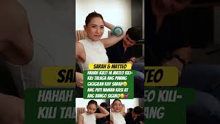 ANG KULIT NI MATTEO GUIDICELLI,KILI-KILI NI SARAH GERONIMO ANG GUSTONG AMOY-AMOYIN #matteoguidicelli