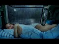 99% Instantly Fall Asleep With Rain Sound outside the window At Night - Falling Asleep Instantly