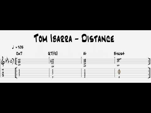 Tom IBARRA - DISTANCE backing track 108bpm C minor