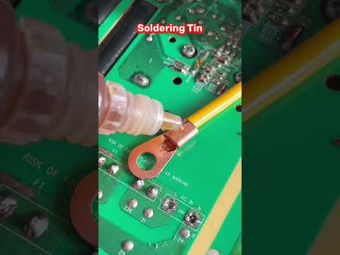 Flux easily welds copper, iron, aluminum and other metals #flux #solderingtin