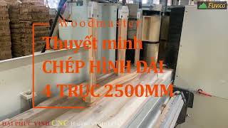 Thuyết minh MÁY PHAY CHÉP HÌNH CNC 4 DAO CHÀ NHÁM 2500MM WM-2500-4TS