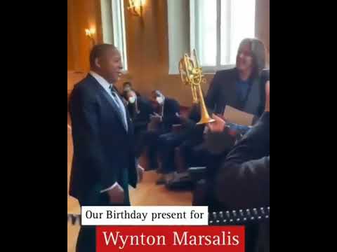 Happy birthday Wynton Marsalis