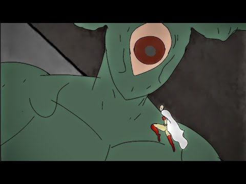 Saitama vs Scp 2317 ( fan animation ) #scarletking