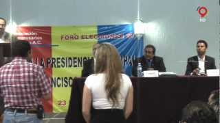 preview picture of video '9/9 Foro Candidatos San Francisco del Rincón 2012'