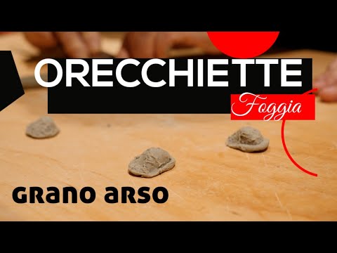 Orecchiette di grano arso con le cime di rapa