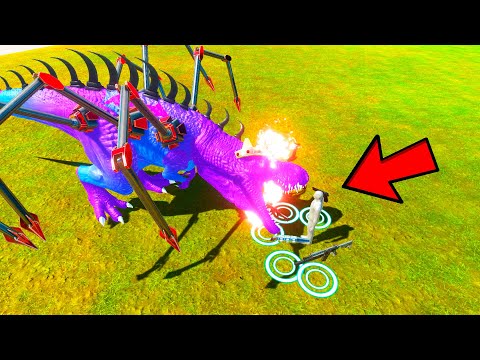 ⚔️ FPS AVATAR WITH ALL WEAPONS DEATH RUN - Animal Revolt Battle Simulator