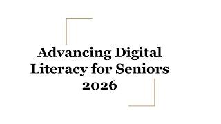 DOC NC Advancing Digital Literacy for Seniors 2026