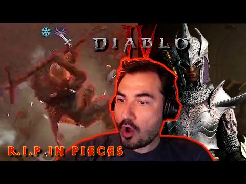 The bitter end of Kripp's first hardcore run in Diablo 4 🚩