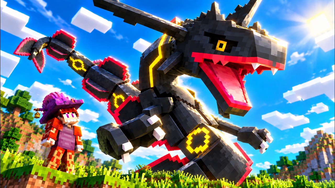 Completando GIMNASIOS con RAYQUAZA LEGENDARIO! en DIOSESMON