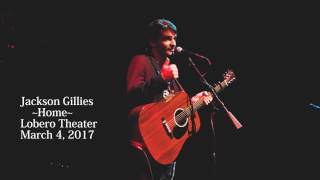 Jackson Gillies sings 'Home'.