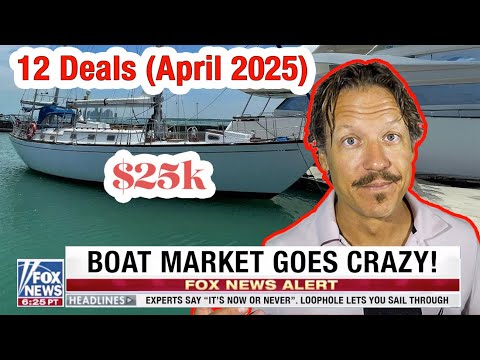 12 KILLER Deals on Offshore Sailboats (The Boat Market Is CRAZY Right Now!)