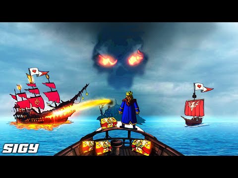 Fighting a BURNING BLADE ALLIANCE in Sea of Thieves