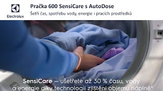 Pračka Electrolux 600 SensiCare s AutoDose a WiFi