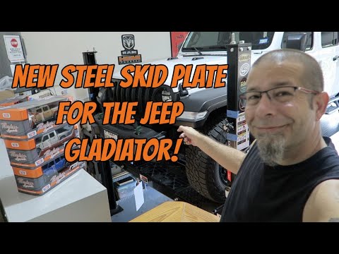 New Steel Skid Plate for the Jeep Gladiator