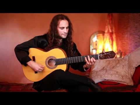 Amir John Haddad plays the Lester Devoe Flamenco Blanca Guitar