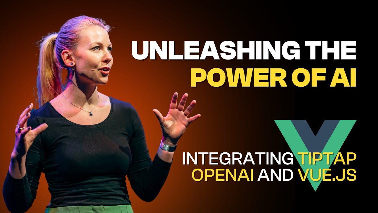 Vanessa Otto - Unleashing the power of AI: Integrating Tiptap OpenAI and Vue.js