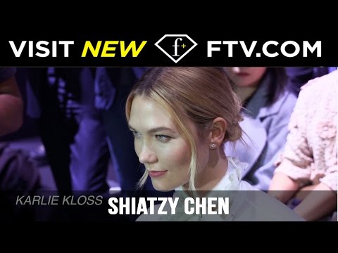 Shiatzy Chen Spring/Summer 2017 Front Row ft. Karlie Kloss | FashionTV