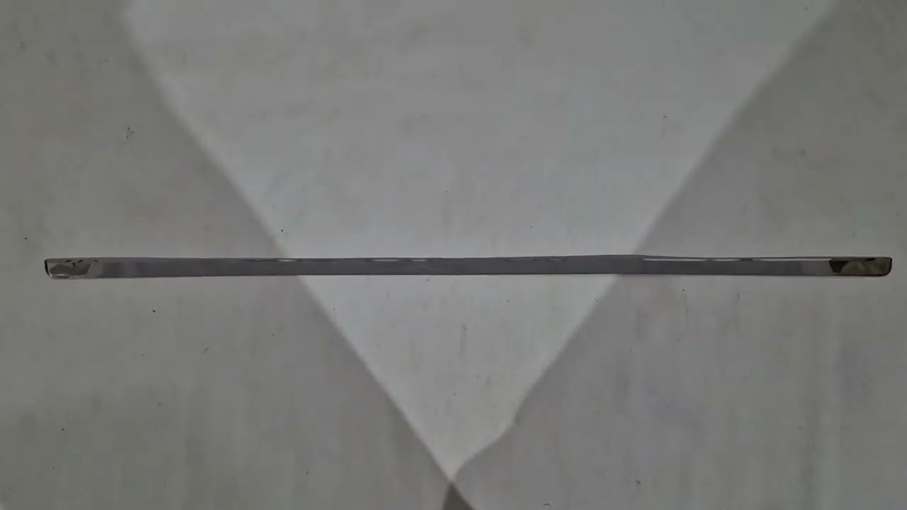 Audi A8 2002-2009 гг. Накладка на багажник Carmos нержавейка Video 1